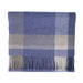Edinburgh 100% Cashmere Wide Scarf - Heritage Of Scotland - MIDDLETON BLUE