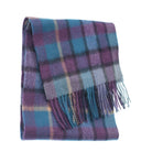 Edinburgh 100% Lambswool Scarf – Premium Soft Wool Wrap - Artillery Check Navy - Heritage Of Scotland -
