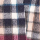 Edinburgh 100% Lambswool Scarf – Premium Soft Wool Wrap - Artillery Check Navy and Camo - Heritage Of Scotland -