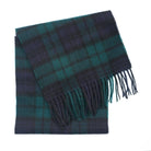 Edinburgh 100% Lambswool Scarf – Premium Soft Wool Wrap - Black Watch - Heritage Of Scotland -