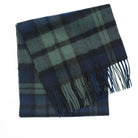 Edinburgh 100% Lambswool Scarf – Premium Soft Wool Wrap - Black Watch Double Scale - Heritage Of Scotland -