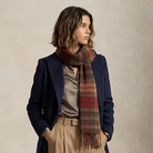Edinburgh 100% Lambswool Scarf – Premium Soft Wool Wrap - Buchanan Autumn - Heritage Of Scotland -