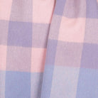 Edinburgh 100% Lambswool Scarf – Premium Soft Wool Wrap - Bursted Check Lavender and Pink - Heritage Of Scotland -