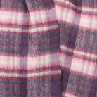 Edinburgh 100% Lambswool Scarf – Premium Soft Wool Wrap - Cluster Gingham Astral - Berry - Heritage Of Scotland -
