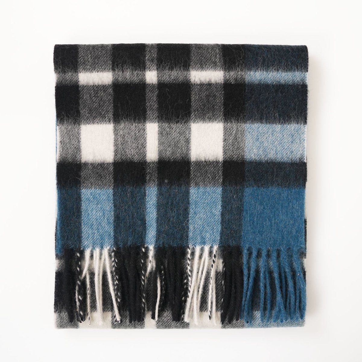 Edinburgh 100% Lambswool Scarf – Premium Soft Wool Wrap - Exploded Scotty Thomson Pacific - Heritage Of Scotland -