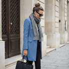 Edinburgh 100% Lambswool Scarf – Premium Soft Wool Wrap - Light Grey Charcoal - Heritage Of Scotland -