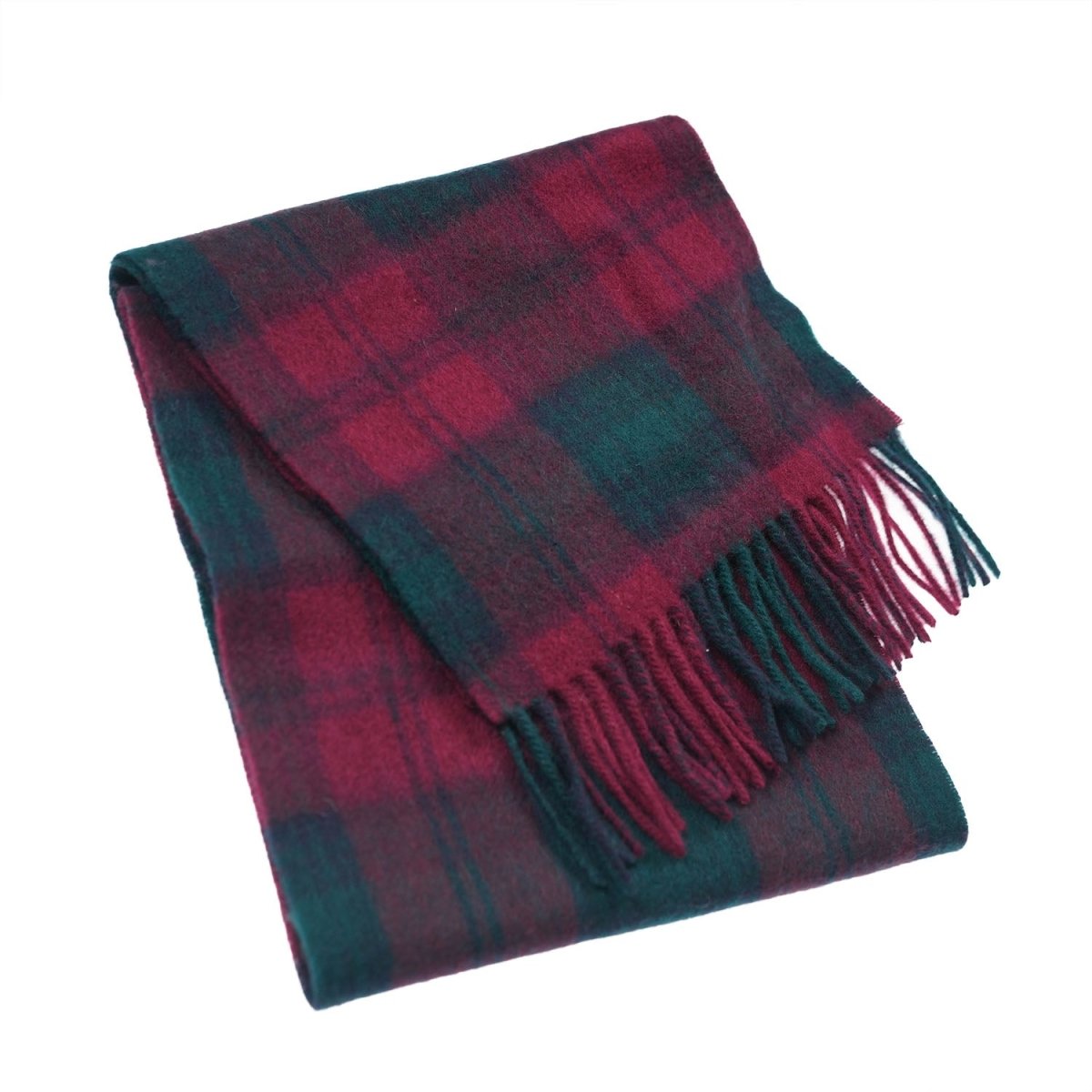 Edinburgh 100% Lambswool Scarf – Premium Soft Wool Wrap - Lindsay - Heritage Of Scotland -