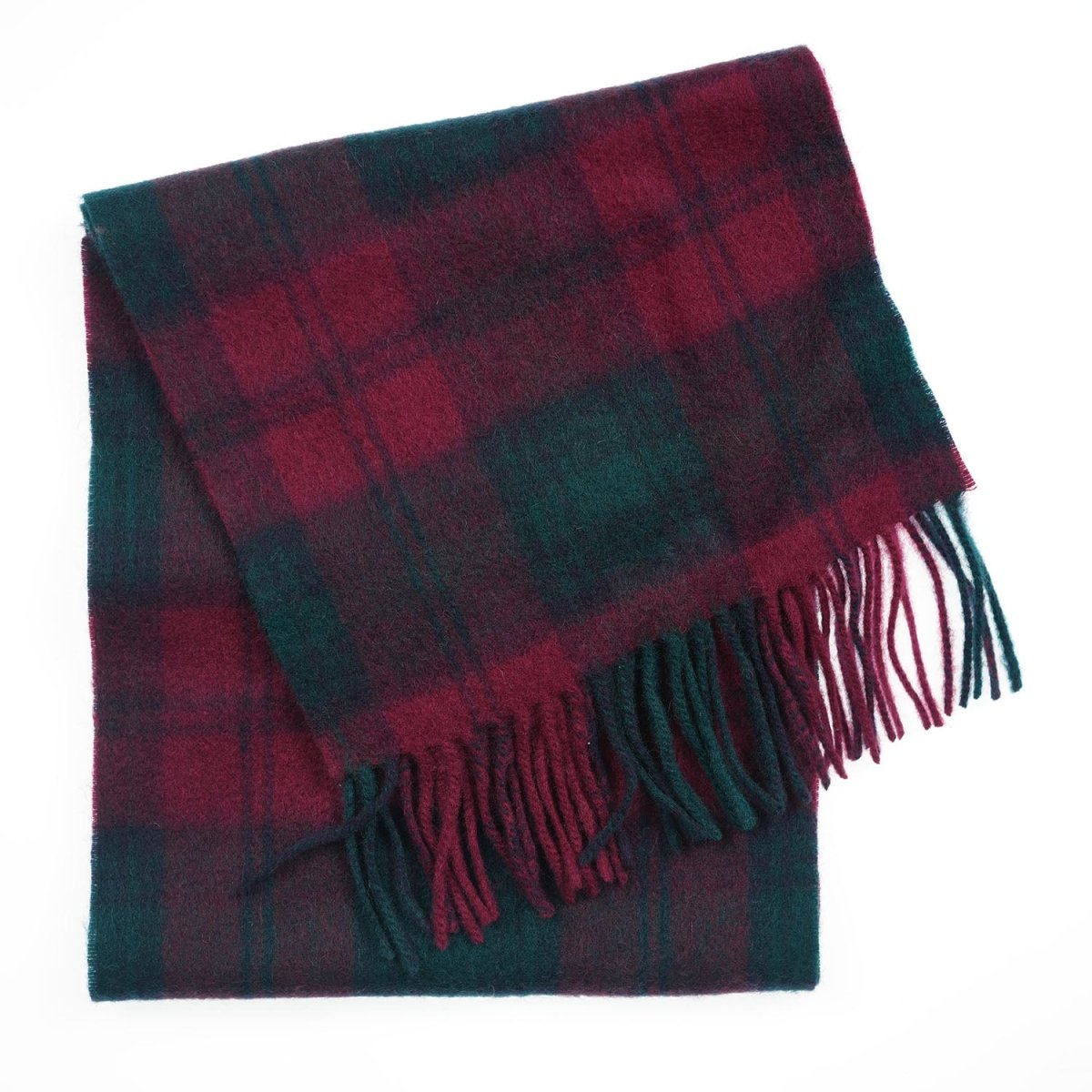 Edinburgh 100% Lambswool Scarf – Premium Soft Wool Wrap - Lindsay - Heritage Of Scotland -