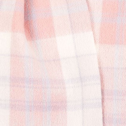 Edinburgh 100% Lambswool Scarf – Premium Soft Wool Wrap - Macdonald White Mix - Heritage Of Scotland -