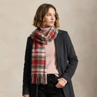 Edinburgh 100% Lambswool Scarf - Premium Soft Wool Wrap - Macduff Dress - Heritage Of Scotland -