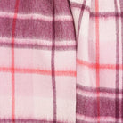 Edinburgh 100% Lambswool Scarf – Premium Soft Wool Wrap - Mill Check Pink - Heritage Of Scotland -