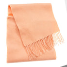 Edinburgh 100% Lambswool Scarf – Premium Soft Wool Wrap - Peach Fuzz - Heritage Of Scotland -