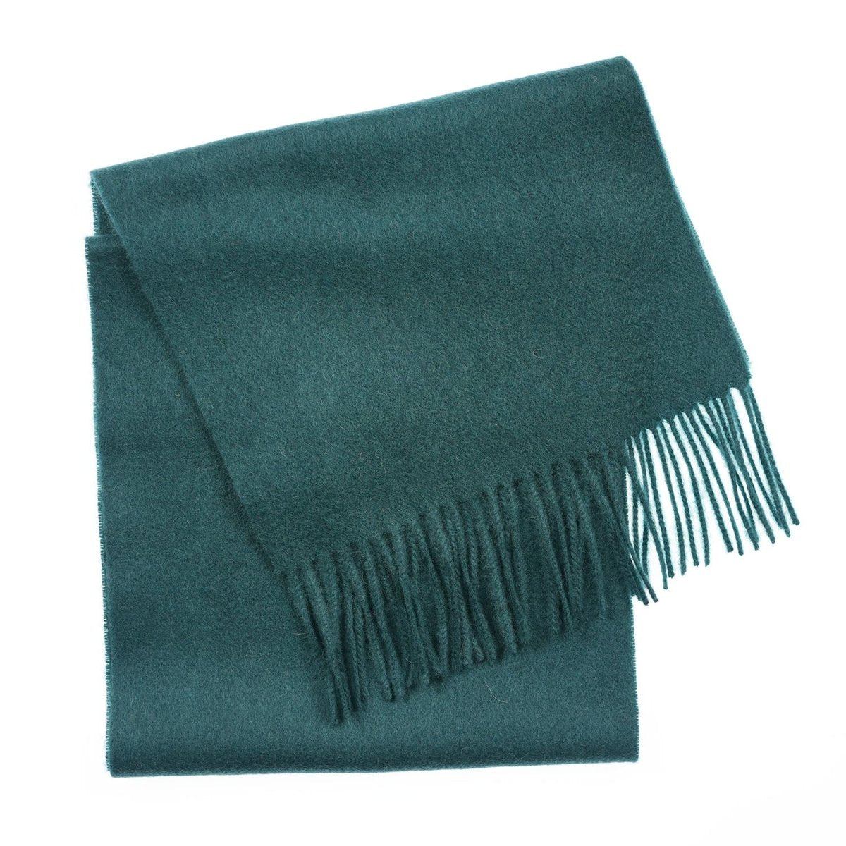 Edinburgh 100% Lambswool Scarf – Premium Soft Wool Wrap - Rainforest - Heritage Of Scotland -