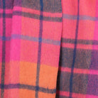 Edinburgh 100% Lambswool Scarf – Premium Soft Wool Wrap - Scarf Mill Check Jazz - Heritage Of Scotland -