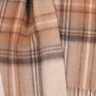 Edinburgh 100% Lambswool Scarf – Premium Soft Wool Wrap - Stewart Natural Dress - Heritage Of Scotland -