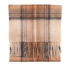 Edinburgh 100% Lambswool Scarf – Premium Soft Wool Wrap - Stewart Natural Dress - Heritage Of Scotland -