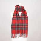 Edinburgh 100% Lambswool Scarf – Premium Soft Wool Wrap - Stewart Royal - Heritage Of Scotland -