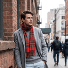 Edinburgh 100% Lambswool Scarf – Premium Soft Wool Wrap - Stewart Royal - Heritage Of Scotland -