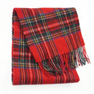 Edinburgh 100% Lambswool Scarf – Premium Soft Wool Wrap - Stewart Royal - Heritage Of Scotland -