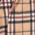 Edinburgh 100% Lambswool Scarf – Premium Soft Wool Wrap - Thomson Camel - Heritage Of Scotland -