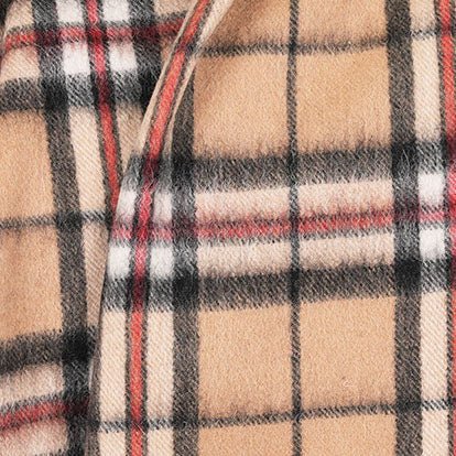 Edinburgh 100% Lambswool Scarf – Premium Soft Wool Wrap - Thomson Camel - Heritage Of Scotland -