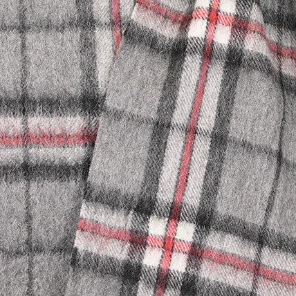 Edinburgh 100% Lambswool Scarf – Premium Soft Wool Wrap - Thomson Grey - Heritage Of Scotland -