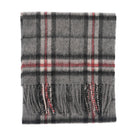 Edinburgh 100% Lambswool Scarf – Premium Soft Wool Wrap - Thomson Grey - Heritage Of Scotland -