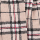 Edinburgh 100% Lambswool Scarf – Premium Soft Wool Wrap - Thomson Light Beige - Heritage Of Scotland -