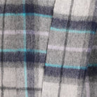 Edinburgh 100% Lambswool Scarf – Premium Soft Wool Wrap - Tweed Tartan Dover and Grey Check - Heritage Of Scotland -