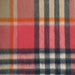 Edinburgh 100% Lambswool Tartan Scarf Enlarged Off Ctr Scotty Thom Navy - Heritage Of Scotland - ENLARGED OFF CTR SCOTTY THOM NAVY