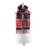 Edinburgh 100% Lambswool Tartan Scarf Macdonald Coral Mix - Heritage Of Scotland - MACDONALD CORAL MIX