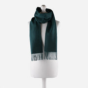 Edinburgh 100% Lambswool Tartan Scarf Rainforest - Heritage Of Scotland - Rainforest