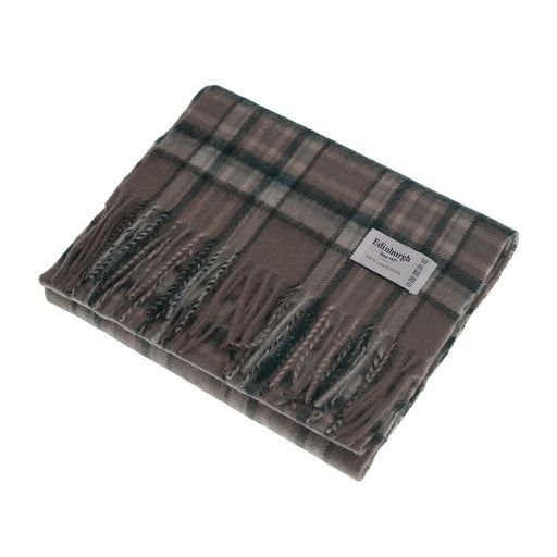 Edinburgh 100% Lambswool Tartan Scarf Royal Stewart Vintage Pink - Heritage Of Scotland - ROYAL STEWART VINTAGE PINK