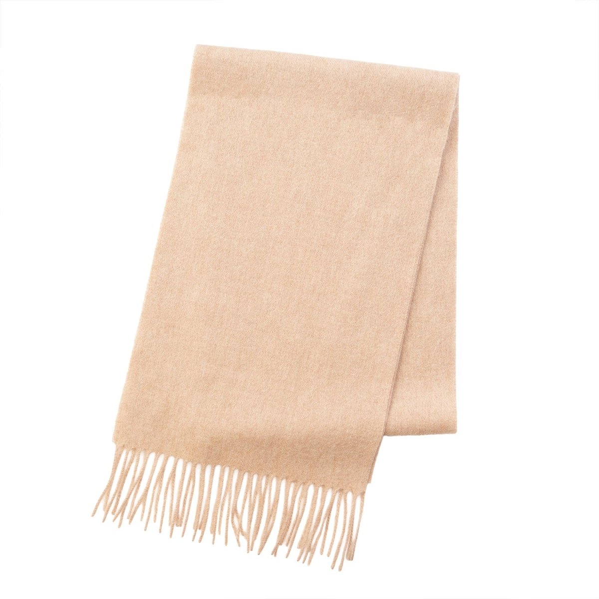 Edinburgh 100% Lambswool Wide Scarf - Premium Soft Wool Wrap - Edinburgh 100% Lambswool Wide Scarf – Premium Soft Wool Wrap - Plain Vicuna - Heritage Of Scotland -