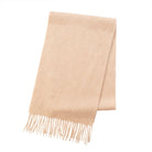 Edinburgh 100% Lambswool Wide Scarf - Premium Soft Wool Wrap - Edinburgh 100% Lambswool Wide Scarf – Premium Soft Wool Wrap - Plain Vicuna - Heritage Of Scotland -