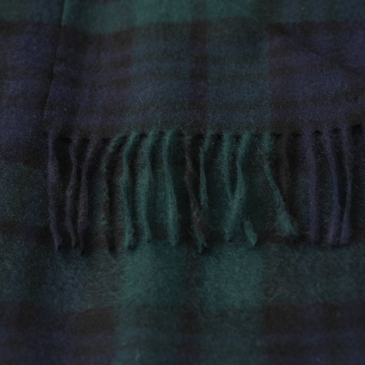 Edinburgh 100% Pure Cashmere Wide Scarf – Luxury Oversized Wrap - Black Watch - Heritage Of Scotland -