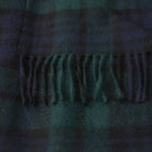 Edinburgh 100% Pure Cashmere Wide Scarf – Luxury Oversized Wrap - Black Watch - Heritage Of Scotland -