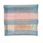 Edinburgh 100% Pure Cashmere Wide Scarf – Luxury Oversized Wrap - Middleton Aqua - Heritage Of Scotland -