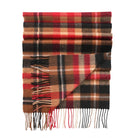 Edinburgh 100% Pure Cashmere Wide Scarf – Luxury Oversized Wrap - Vicuna, Camel and Bordeaux - Heritage Of Scotland -