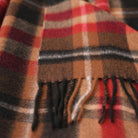 Edinburgh 100% Pure Cashmere Wide Scarf – Luxury Oversized Wrap - Vicuna, Camel and Bordeaux - Heritage Of Scotland -