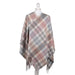 Edinburgh Cashmere Mini Cape - Heritage Of Scotland - BUCHANAN MIX GREY