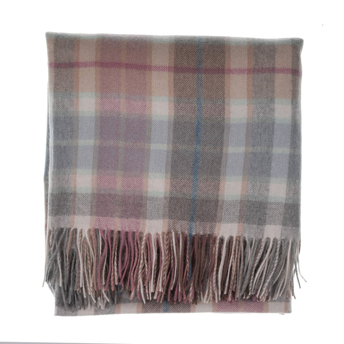 Edinburgh Cashmere Mini Cape - Heritage Of Scotland - BUCHANAN MIX GREY