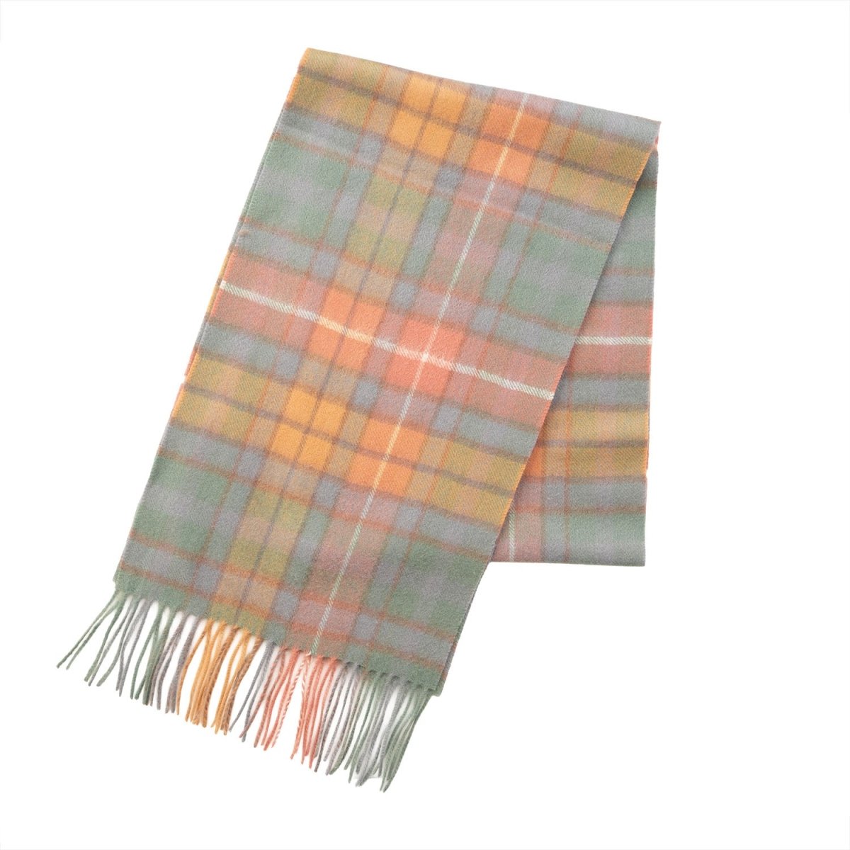 Edinburgh Cashmere Premium Lightweight Scarf - Soft Luxury Wrap - Buchanan Antique - Heritage Of Scotland -