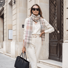 Edinburgh Cashmere Premium Lightweight Scarf - Soft Luxury Wrap - Mix Grey - Heritage Of Scotland -