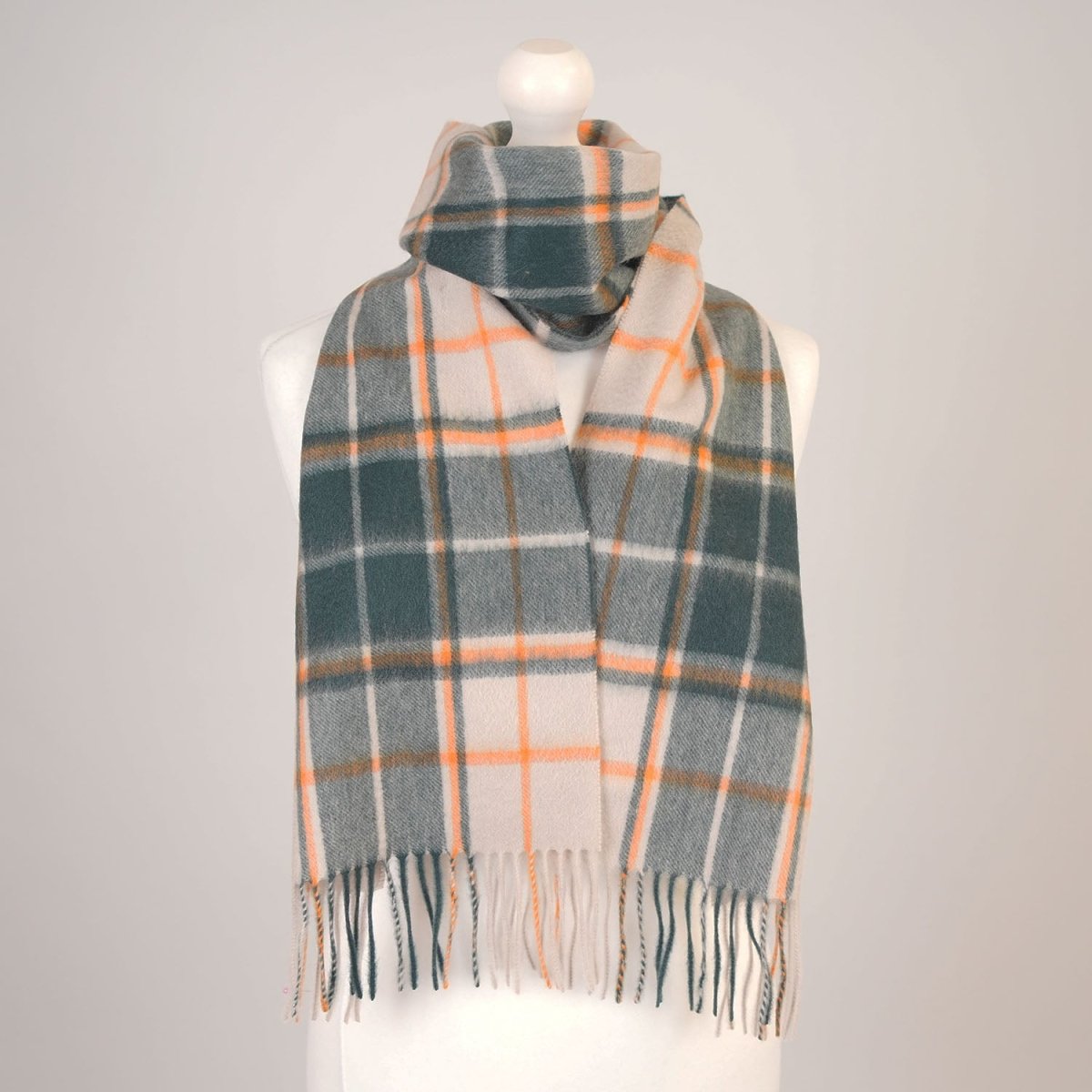 Edinburgh Cashmere Premium Lightweight Scarf - Ultra-Soft Luxury Wrap - Bankfield Camel - Heritage Of Scotland -