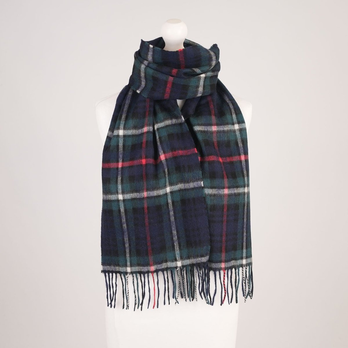 Edinburgh Cashmere Premium Lightweight Scarf - Ultra-Soft Luxury Wrap - Mackenzie - Heritage Of Scotland -
