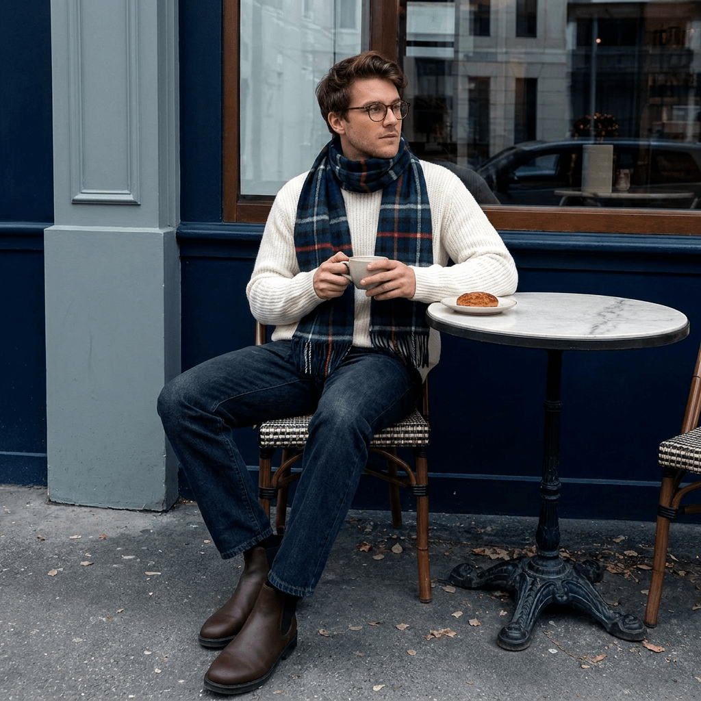 Edinburgh Cashmere Premium Lightweight Scarf - Ultra-Soft Luxury Wrap - Mackenzie - Heritage Of Scotland -