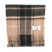 Edinburgh Cashmere Scarf Forrester Black White - Heritage Of Scotland - FORRESTER BLACK WHITE