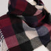 Edinburgh Cashmere Scarf Tartans and Checks - Heritage Of Scotland - 5 SQUARE TARTAN - BLUE/BLACK