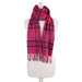 Edinburgh Cashmere Scarf Tartans and Checks - Heritage Of Scotland - STEWART BRIGHT PINK
